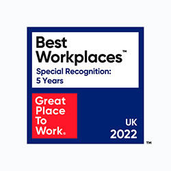 Great Place to Work Logo 2022 - Website-Smaller-White